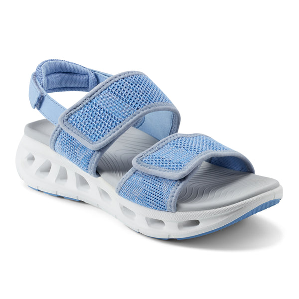 easy spirit Denise Austin Cordelia EMOVE Sport Sandals Light Blue