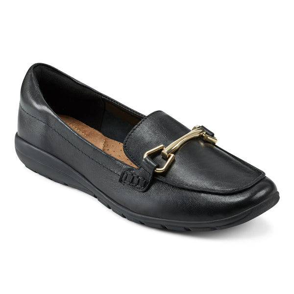 easy spirit Amalie Casual Loafers Black Leather