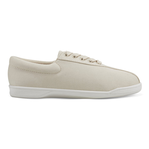 Easy Spirit AP1 Canvas Walking Shoes Light Natural