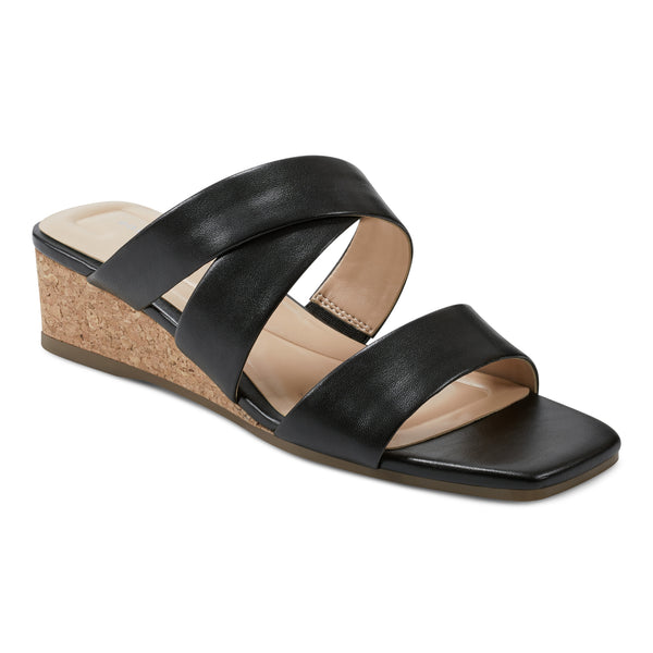 easy spirit Becky Wedge Sandals Natural Cork