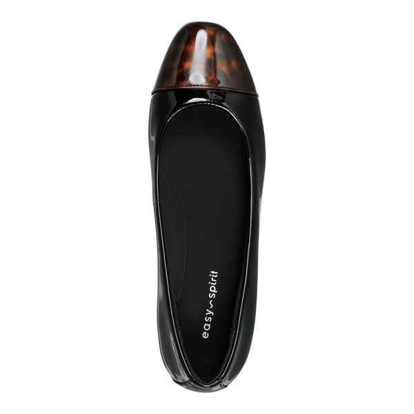 Easy Spirit Gracey Wedge Heels Black/Tortoise