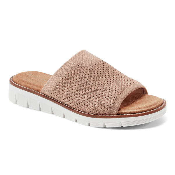 easy spirit Julisa Flat Sandals Light Pink