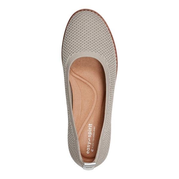 Easy Spirit Kellina Casual Slip On Flats Silver