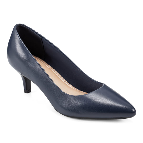 easy spirit Lexie Pumps Navy Leather