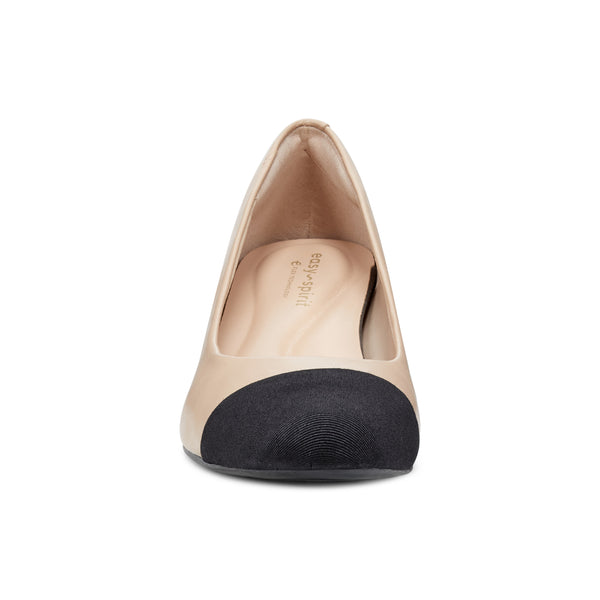 Easy Spirit Libie Dress Pumps Natural Leather