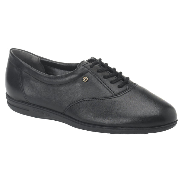 Easy Spirit Motion Leather Oxfords Black Leather