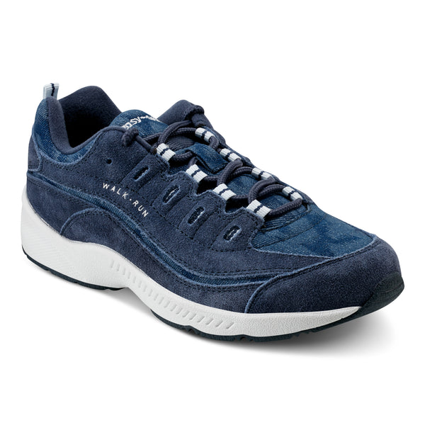 Easy Spirit Romy Walking Shoes Navy/Denim Suede