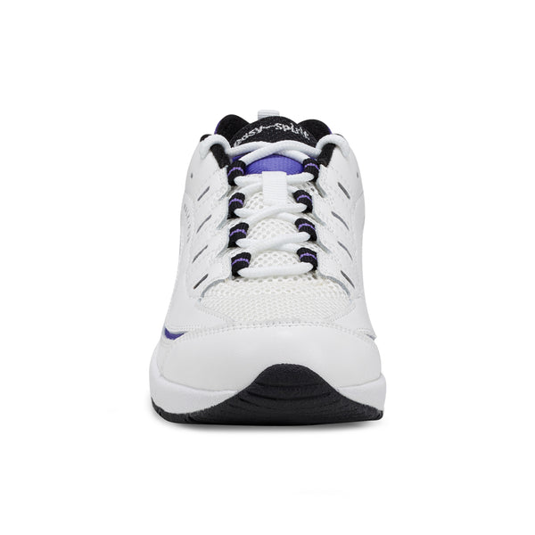 Easy Spirit Romy Walking Shoes White/Purple
