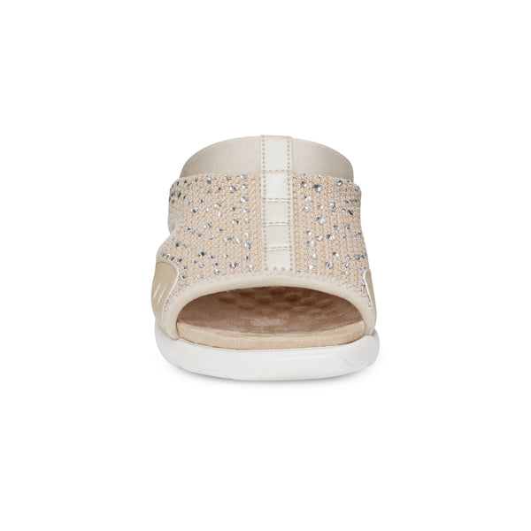Easy Spirit Traciee Slip On Sandals Natural Stone
