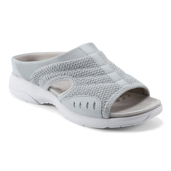 easy spirit Traciee Slip On Sandals Silver