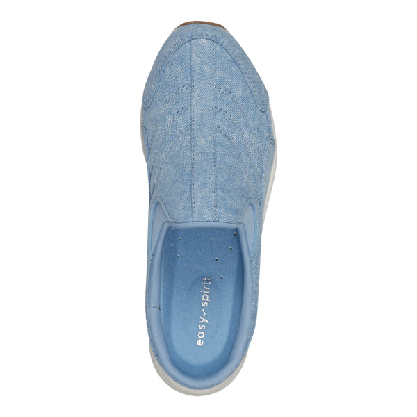 Easy Spirit Traveltime Clogs Light Blue Denim