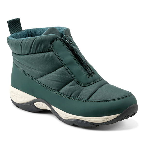 Easy Spirit Edele Cold Weather Casual Booties Dark Green