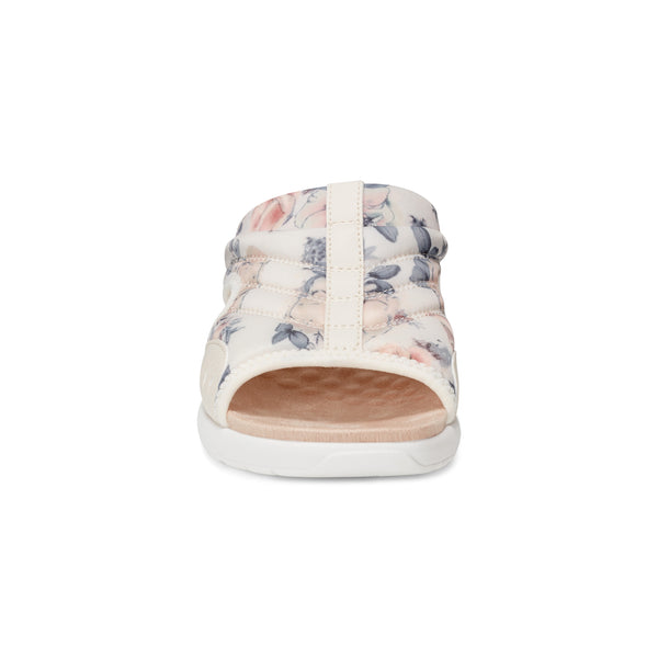 Easy Spirit Traciee Slip On Sandals Ivory Floral Print