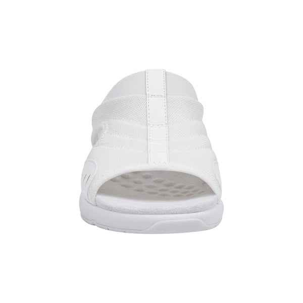 Easy Spirit Traciee Slip On Sandals White Multi Fabric