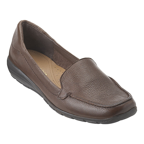 Easy Spirit Abide Leather Casual Flats Bittersweet Leather