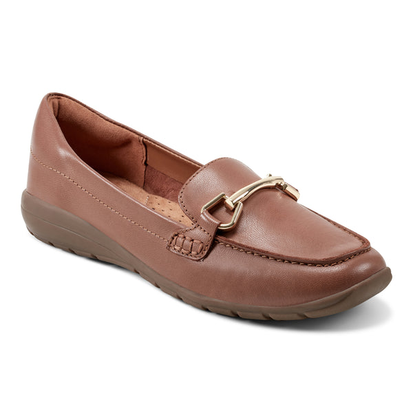 easy spirit Amalie Casual Loafers Medium Brown Leather