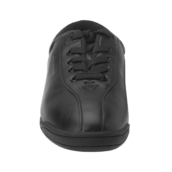 Easy Spirit AP1 Leather Walking Shoes Black Leather