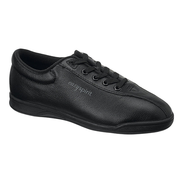 easy spirit AP1 Leather Walking Shoes Black Leather