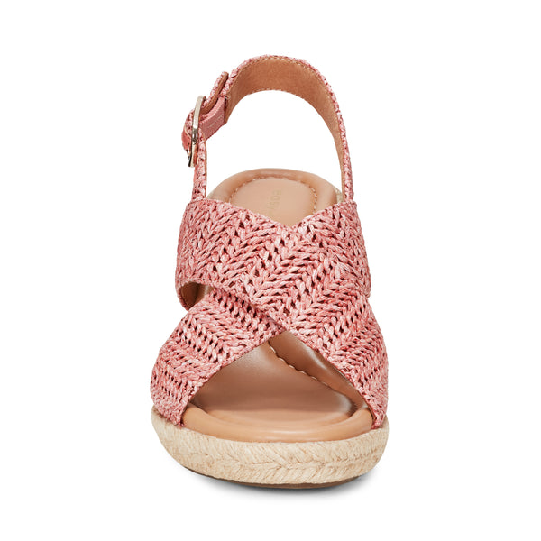 Easy Spirit Ariane Slingback Wedge Sandals Light Red