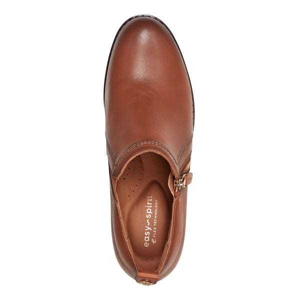 Easy Spirit Cosa Casual Slip On Shoes Brown Leather