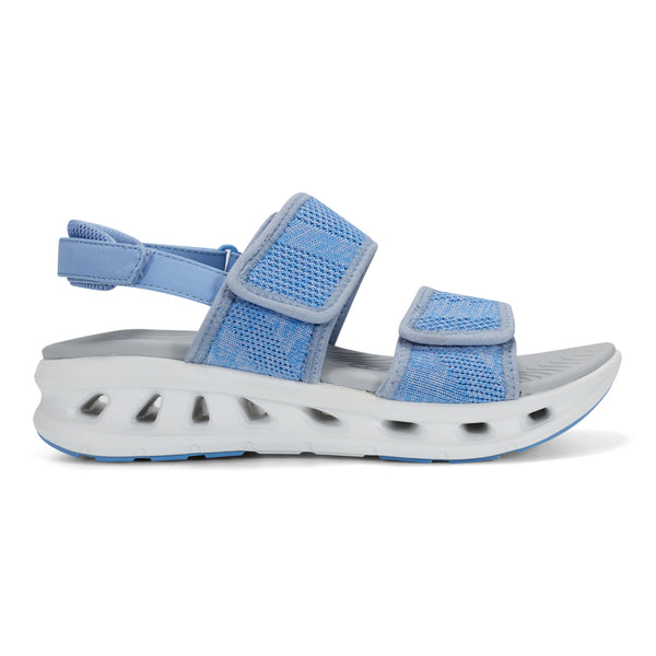 Easy Spirit Denise Austin Cordelia EMOVE Sport Sandals Light Blue