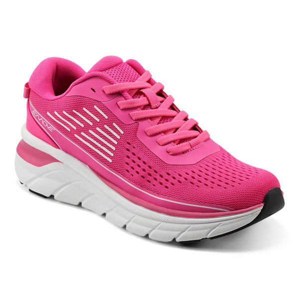 Easy Spirit Denise Austin Mel EMOVE Walking Shoes Neon Pink