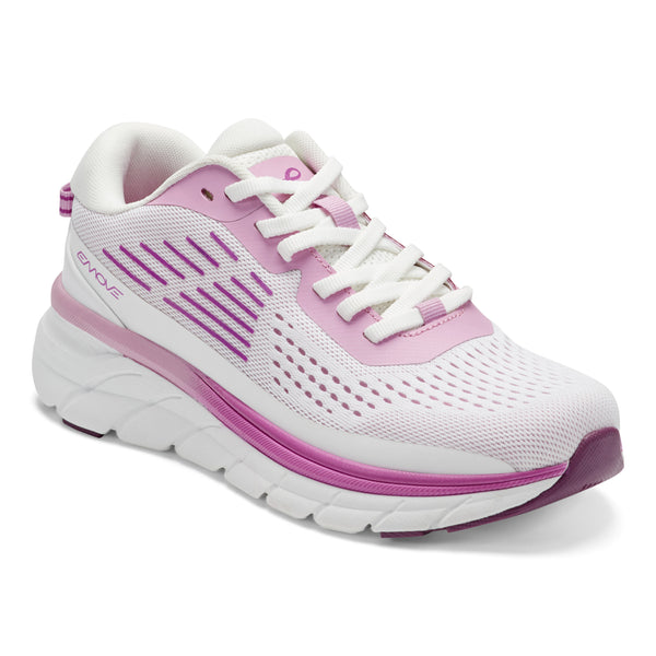 easy spirit Denise Austin Mel EMOVE Walking Shoes White/Pink