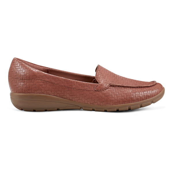 Easy Spirit Abide Casual Flats Brown Weave