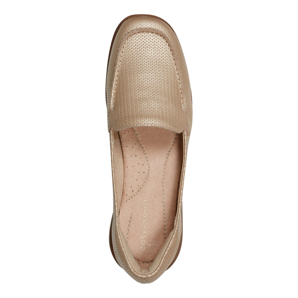 Easy Spirit Abide Casual Flats Gold
