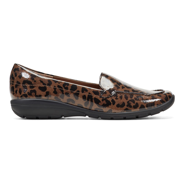Easy Spirit Abide Casual Flats Leopard Print