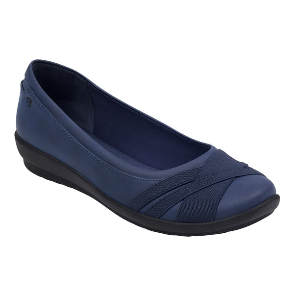 easy spirit Acasia Slip On Flats Navy