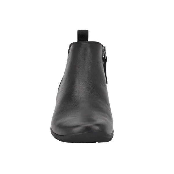 Easy Spirit Aerial Ankle Booties Black Leather