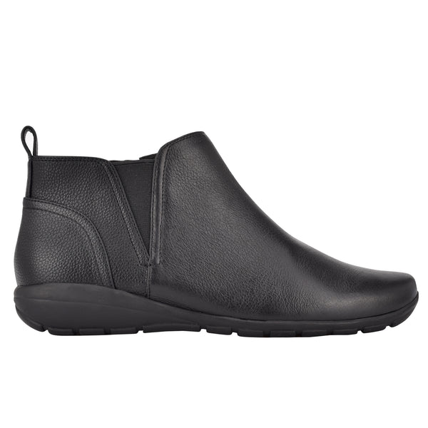 Easy Spirit Aerial Ankle Booties Black Leather