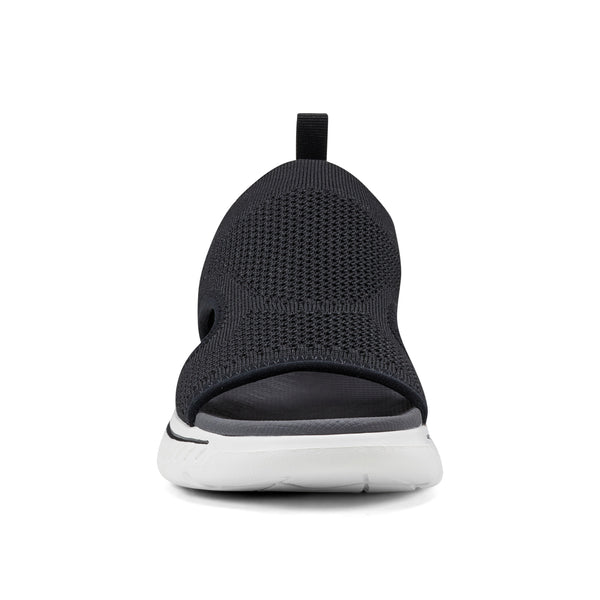 Easy Spirit Alma Slip On Wedge Sandals Black