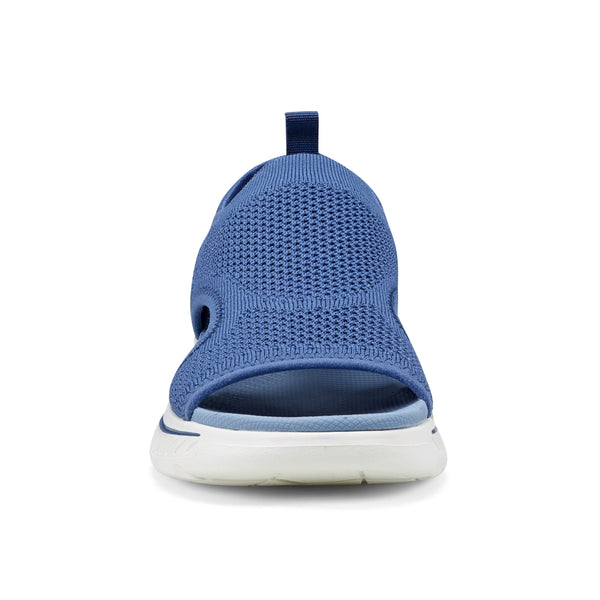 Easy Spirit Alma Slip On Wedge Sandals Medium Blue