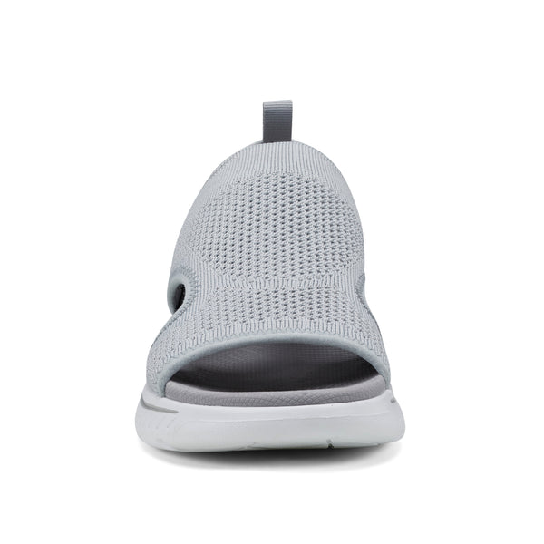 Easy Spirit Alma Slip On Wedge Sandals Medium Grey