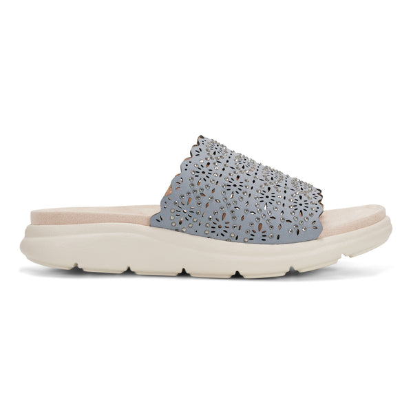 Easy Spirit Alora Slip On Sandals Blue