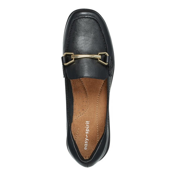Easy Spirit Amalie Casual Loafers Black Leather