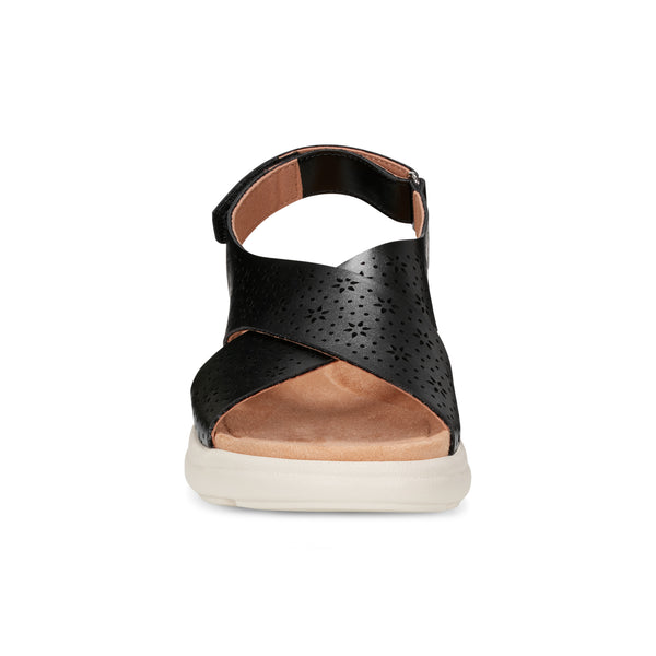 Easy Spirit Amiya Strappy Sandals Black