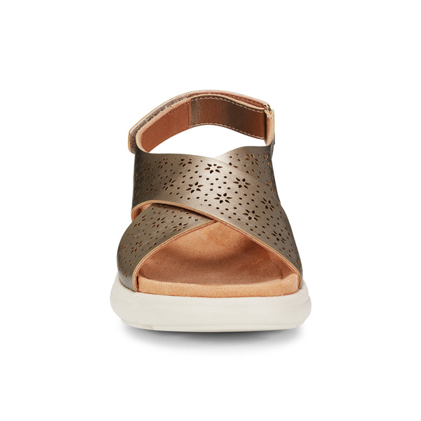 Easy Spirit Amiya Strappy Sandals Bronze