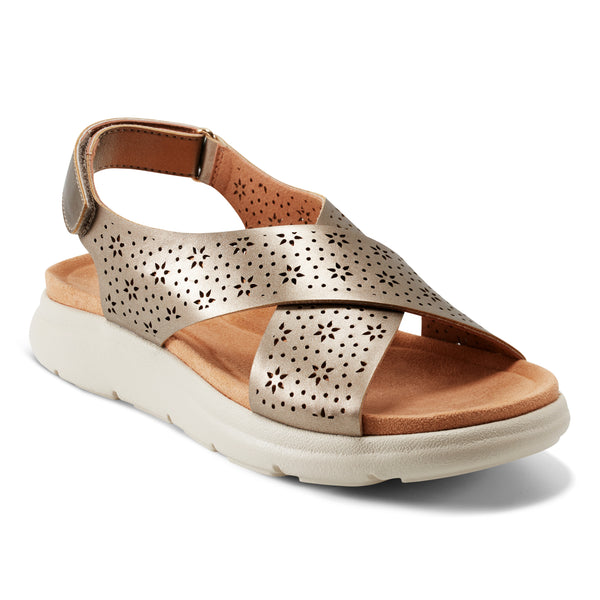 easy spirit Amiya Strappy Sandals Bronze