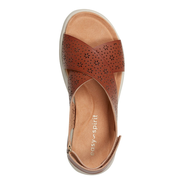 Easy Spirit Amiya Strappy Sandals Brown