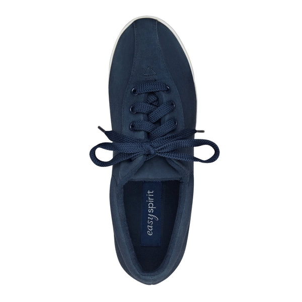 Easy Spirit AP1 Canvas Walking Shoes Navy Canvas