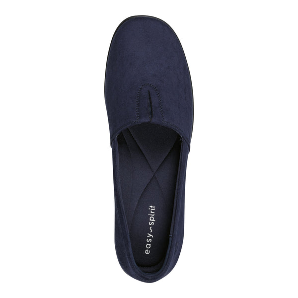 Easy Spirit Arlie Slip On Casual Shoes Blue Suede