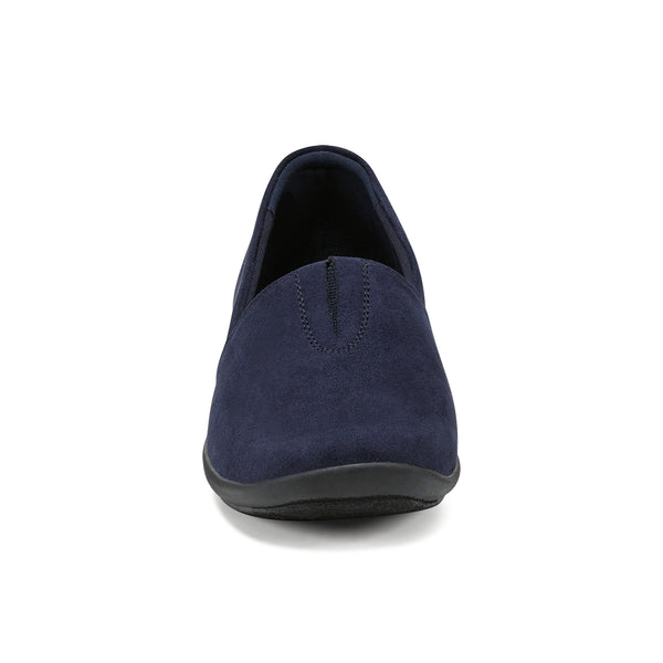 Easy Spirit Arlie Slip On Casual Shoes Blue Suede