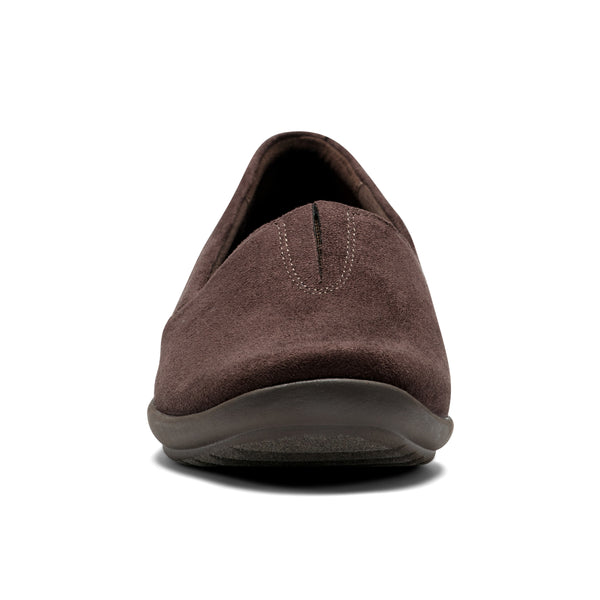 Easy Spirit Arlie Slip On Casual Shoes Dark Brown