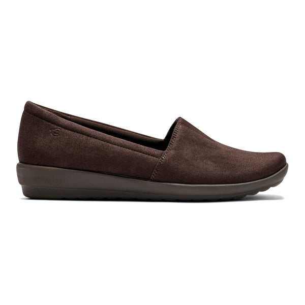 Easy Spirit Arlie Slip On Casual Shoes Dark Brown