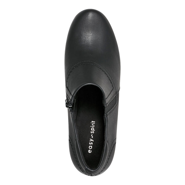 Easy Spirit Caine Round Toe Shooties Black