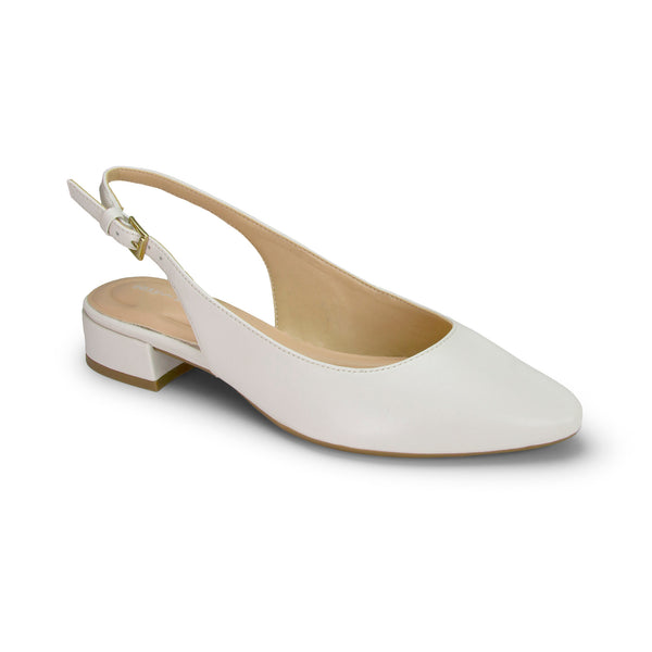 easy spirit Cassius Slingback Pumps Ivory Patent