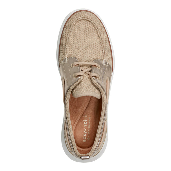 Easy Spirit Charter Casual Boat Shoes Natural